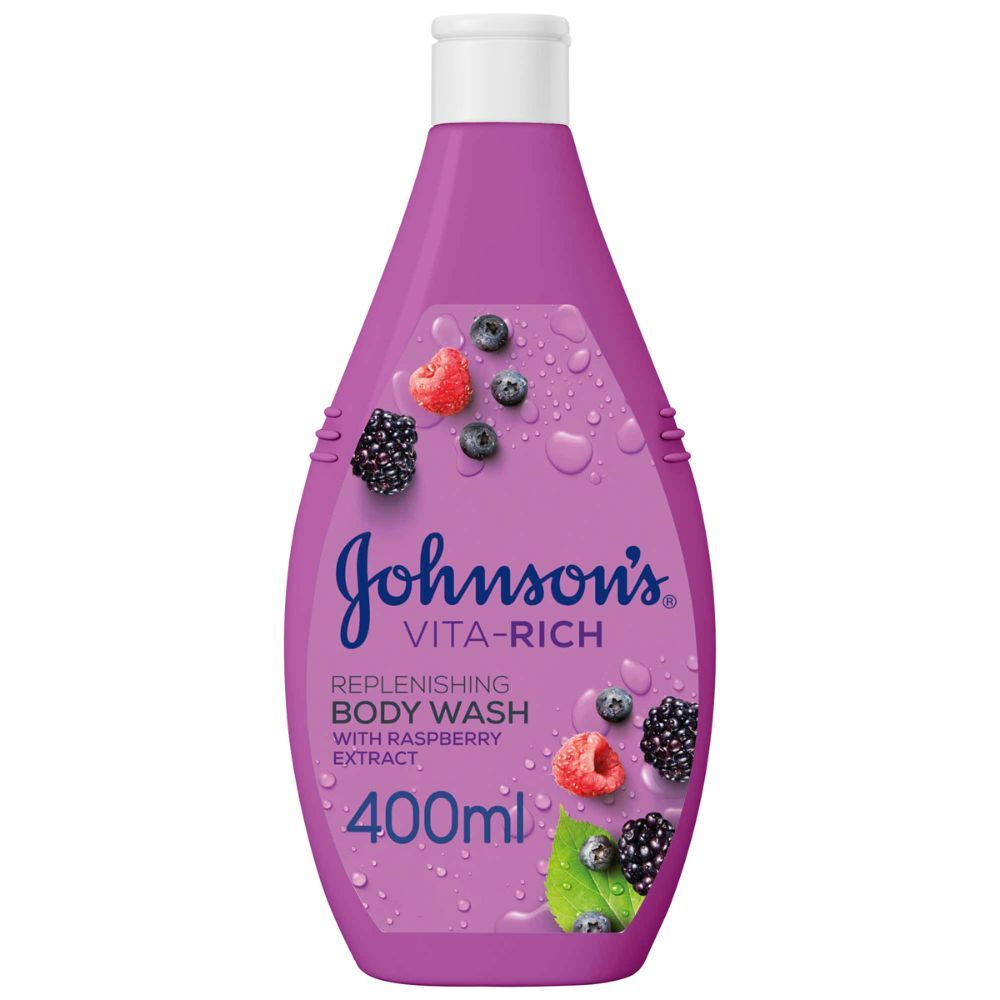 Johnson & Johnson - Body Wash, Vita-Rich, Replenishing 400ml