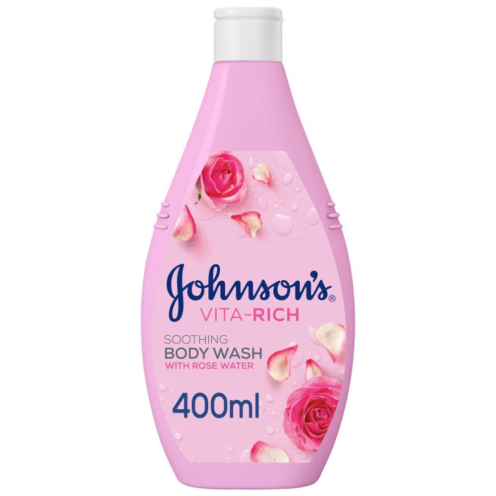 Johnson & Johnson - Body Wash, Vita-Rich, Soothing 400ml