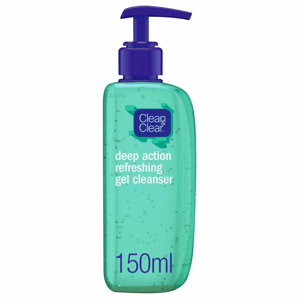CLEAN & CLEAR - Gel Cleanser, Deep Action, Refreshing 150ml