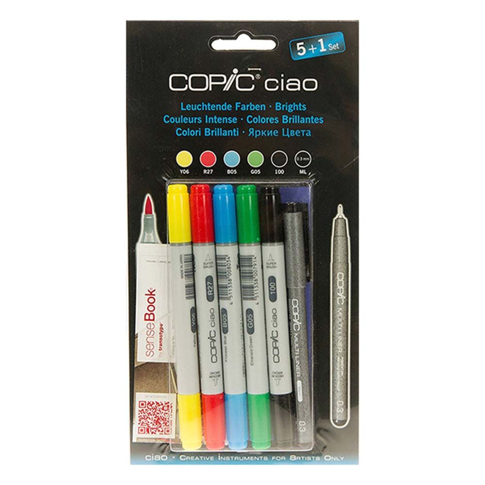 Copic - Ciao Set 5+1 Brights