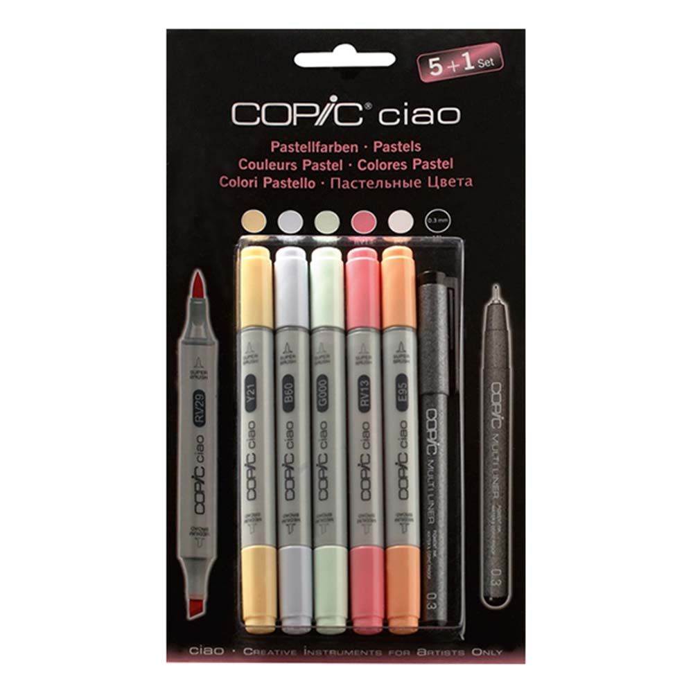 Copic - Ciao Set 5+1 Pastels