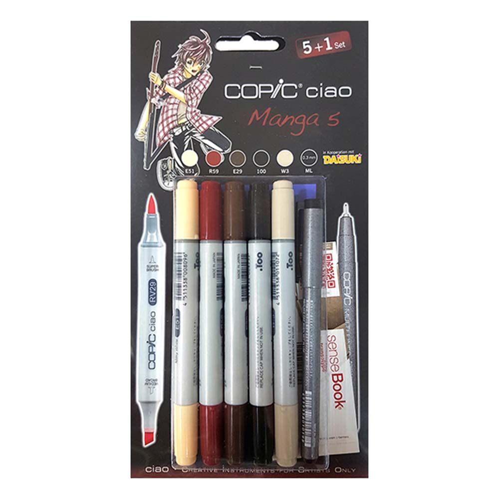 Copic - Ciao Set 5+1 Manga 5