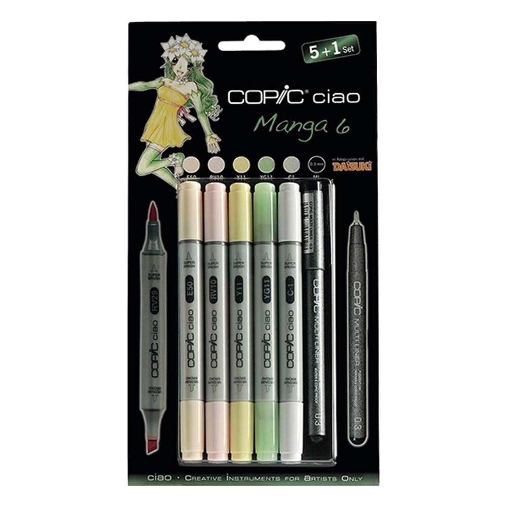 Copic - Ciao Set 5+1 Manga 6