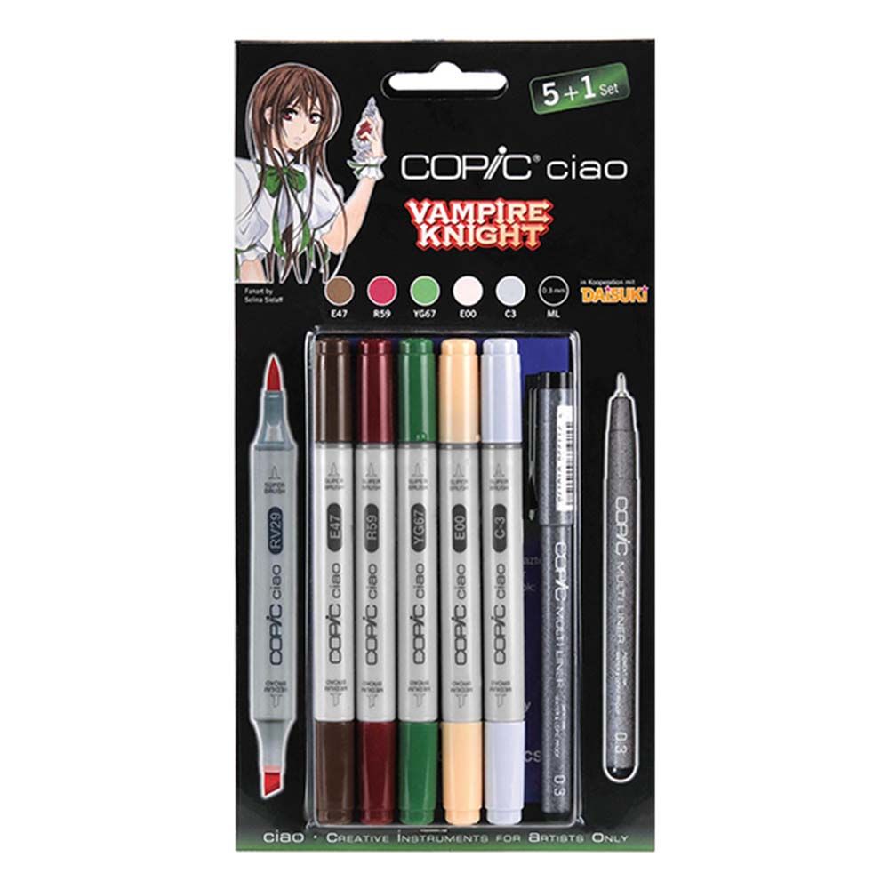 Copic - Ciao Set 5+1 Vampire Knight