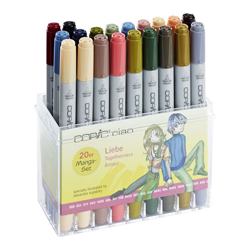 Copic - Ciao Love Marker Set (20pcs in acrylic box)