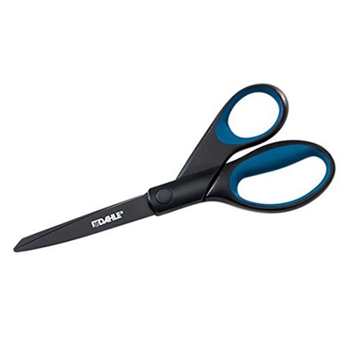 Dahle - Office Titanium Paper Scissor 8" - Black & Blue