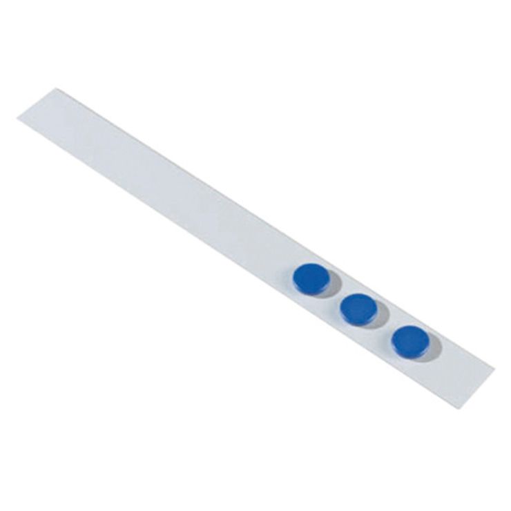 Dahle - Wall Rail Set with 3 Magnets 500 x 50 mm - White