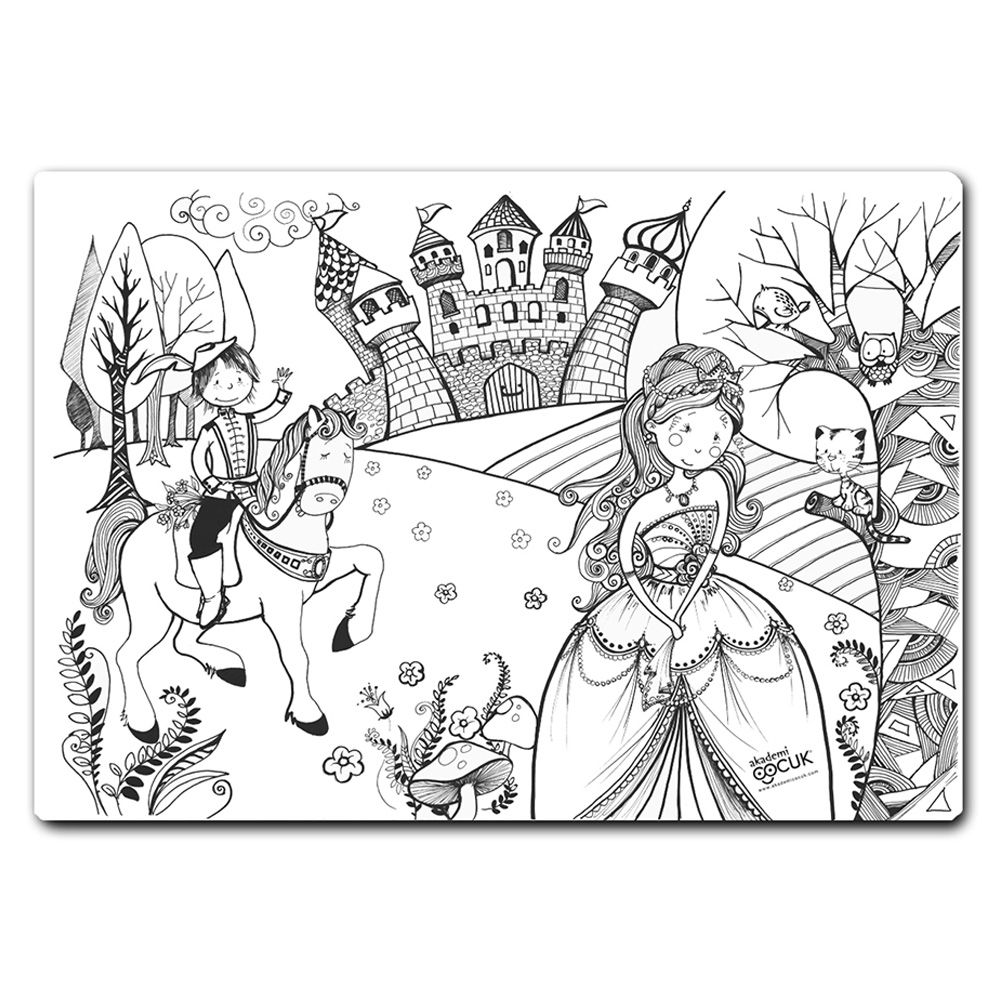 Funny Mat - The Prince And The Princess