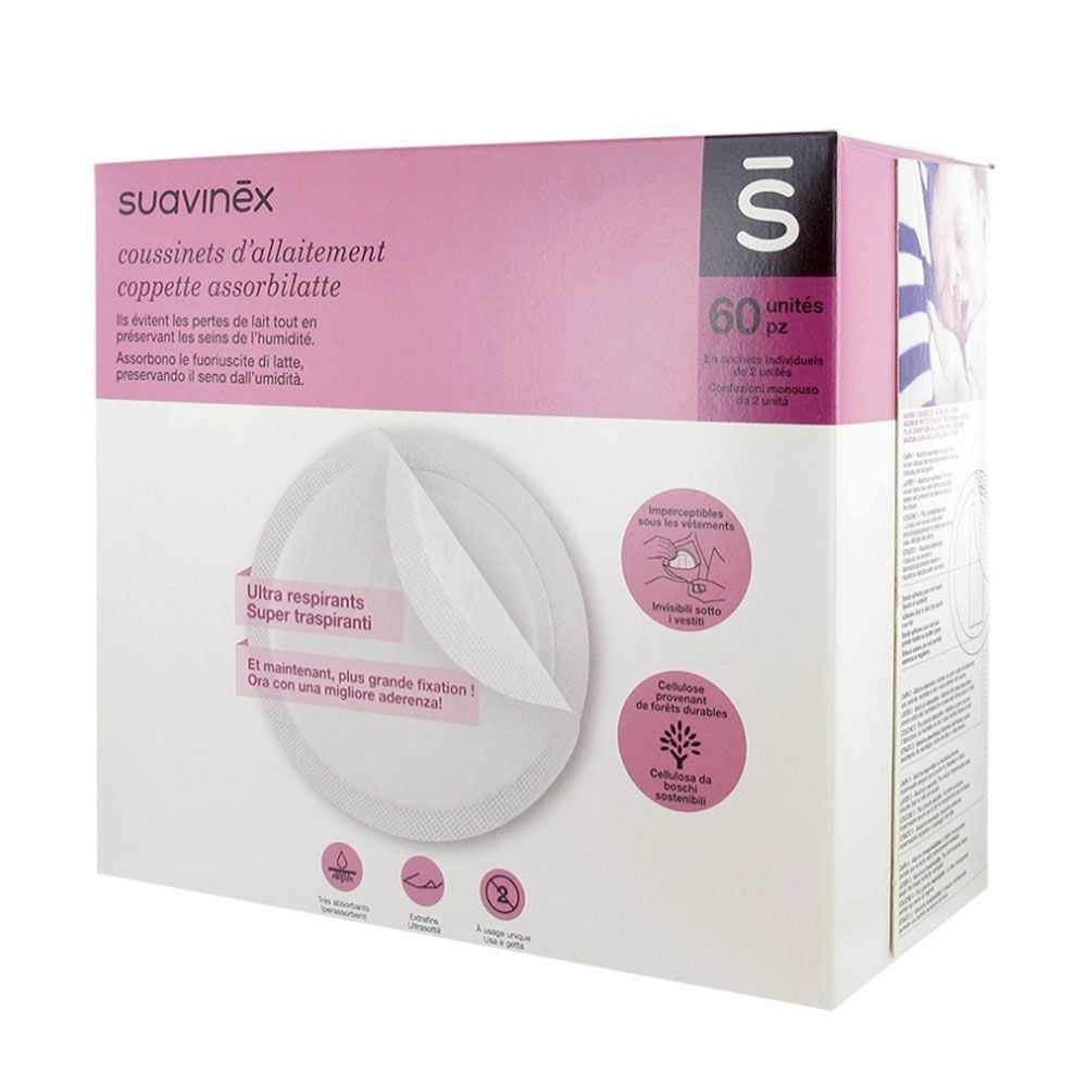 Suavinex Breast Pads Pack Of 60