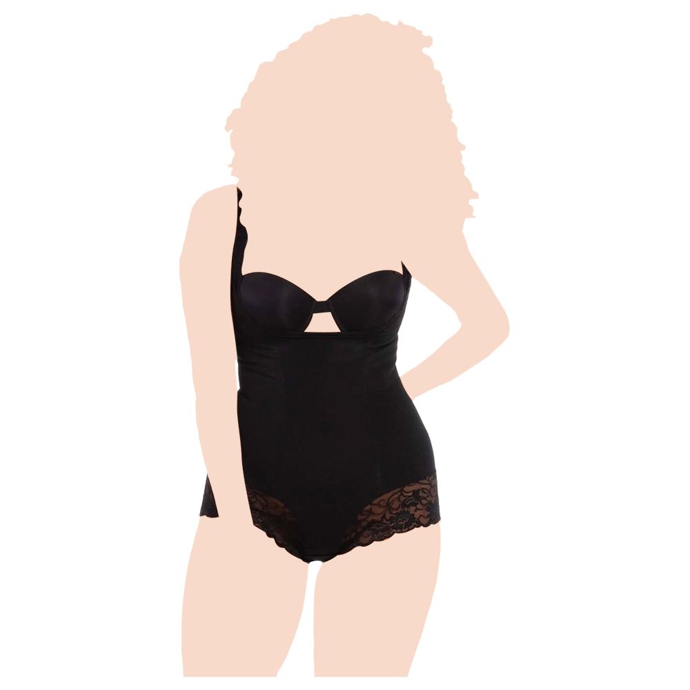 كلين - مشد للجسم ماجيك بودي فاشن - سوبر كونترول - أسود