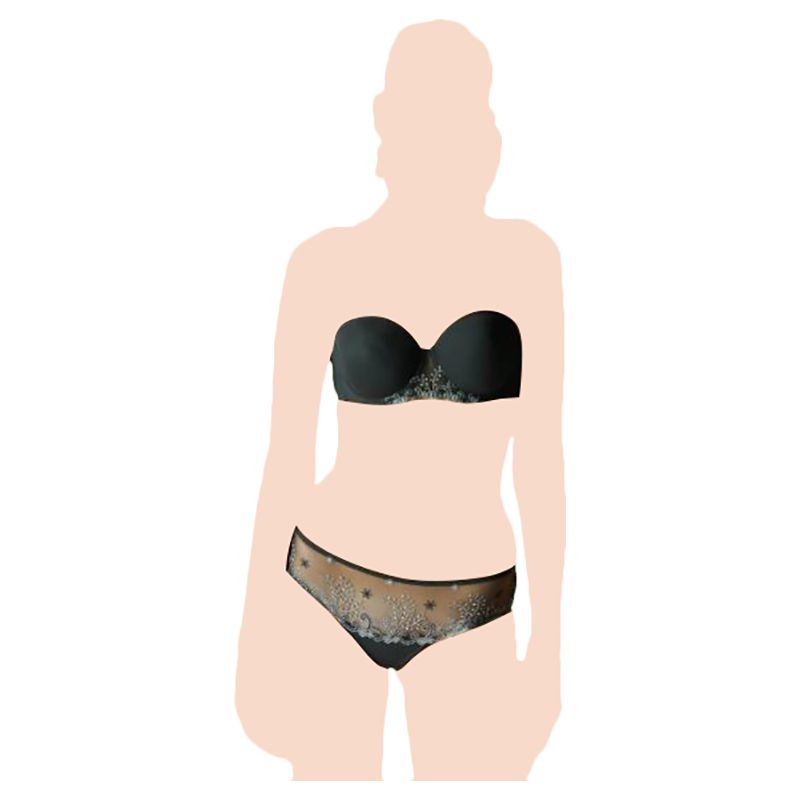 Klynn-Simone Perele - Transparent Shorty - Moonlight