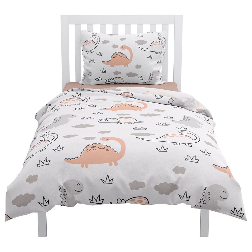 Elli Junior - Duvet Cover Set Dino/Cloud Full Size Bed