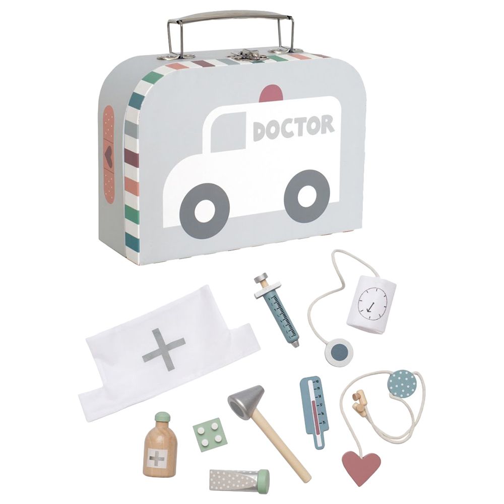 جابادابادو لعة شنطة الطبيب فضي