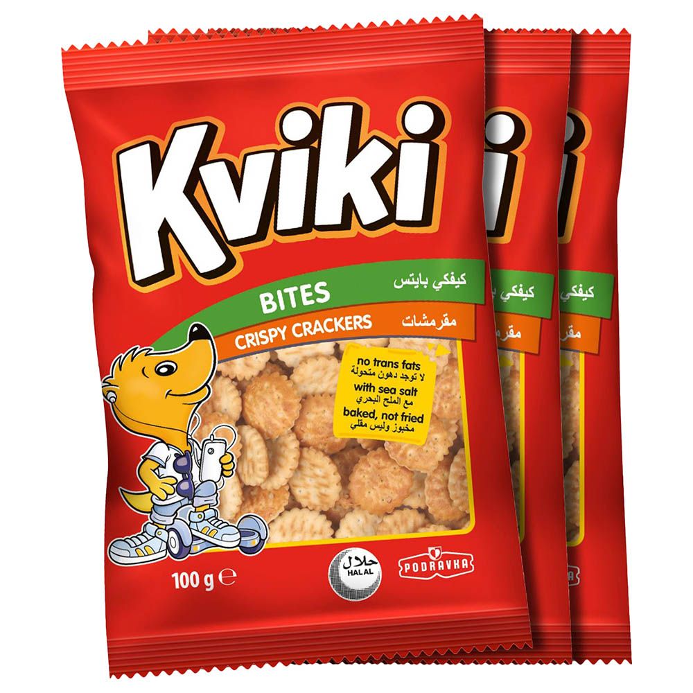 كيفكي - بسكويت مملح - 100غ×عدد3
