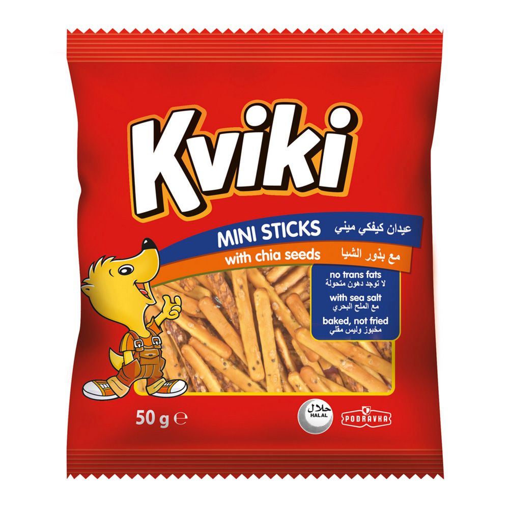 Kviki - Chia Sticks 50G