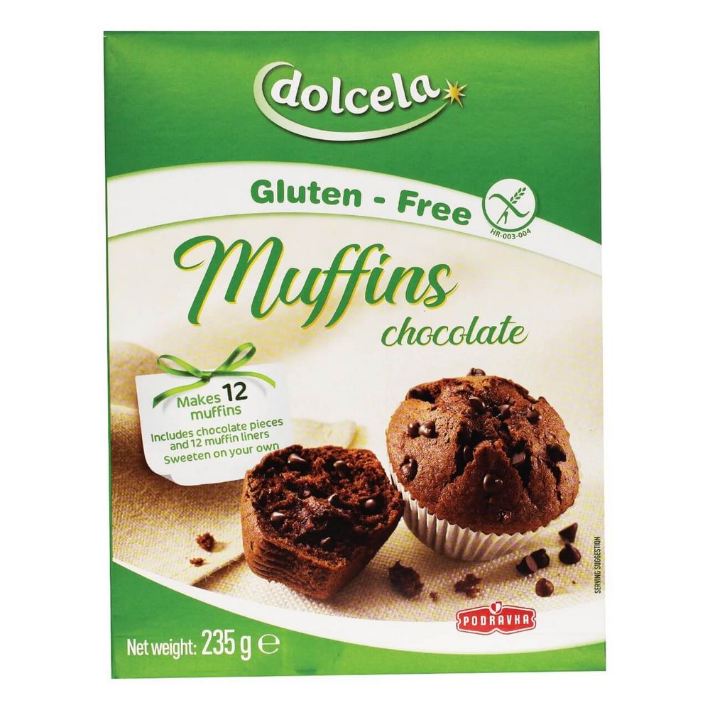 Dolcela -  Muffin Chocolate Gluten Free 235G