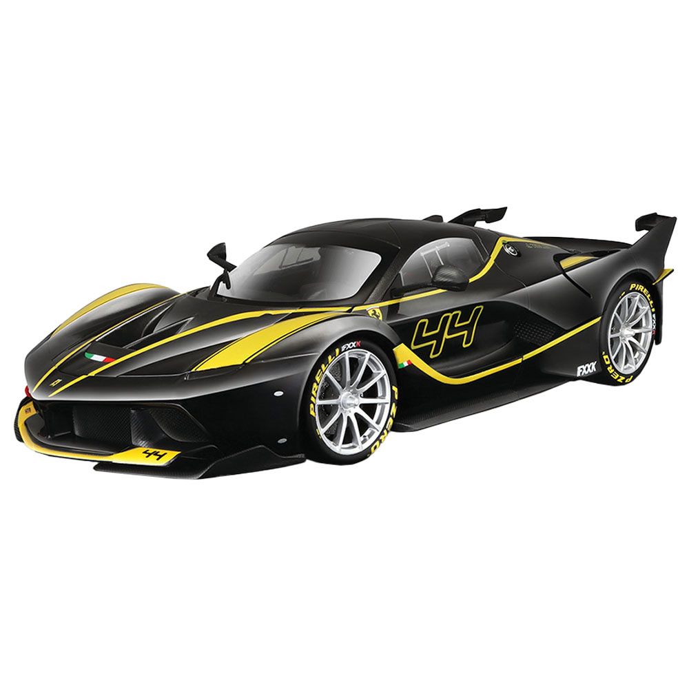 Bburago - Ferrari FXX-K #88 1/18 Diecast Model Car - Black
