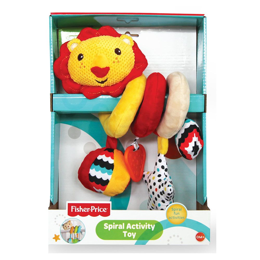 Fisher Price -  Spiral Activity Toy - Lion