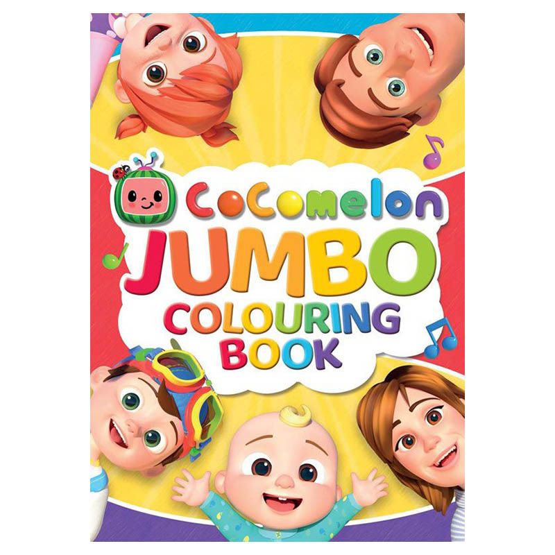 Cocomelon Jumbo Colouring Book