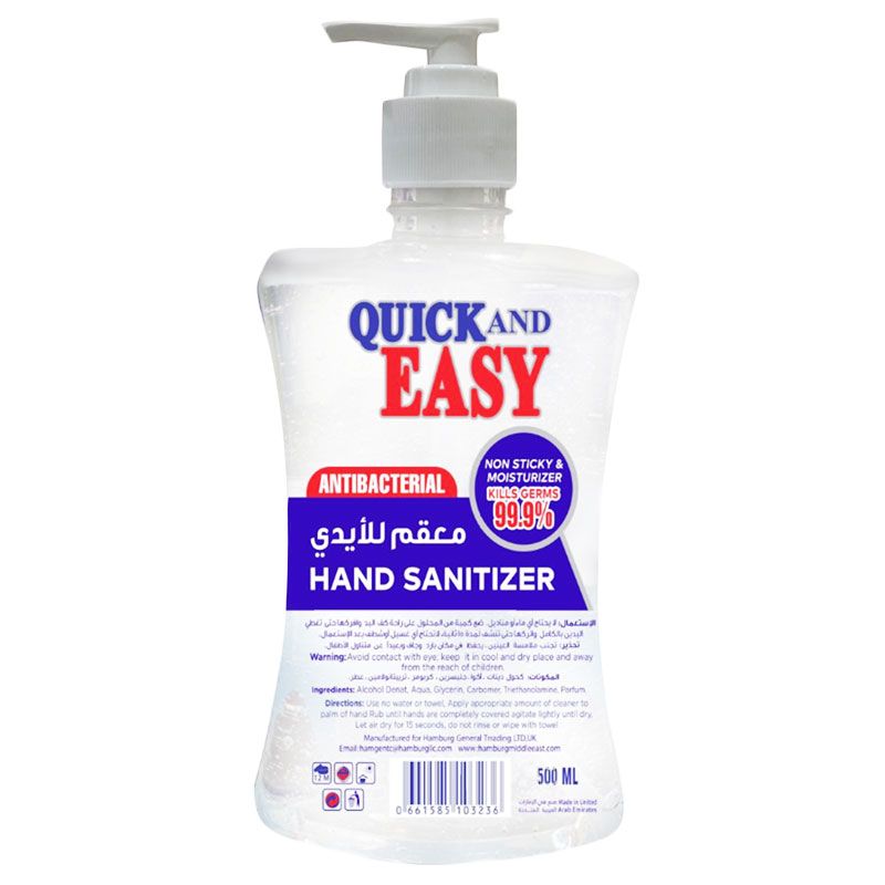 Quick And Easy - Hand Sanitizer 500ml