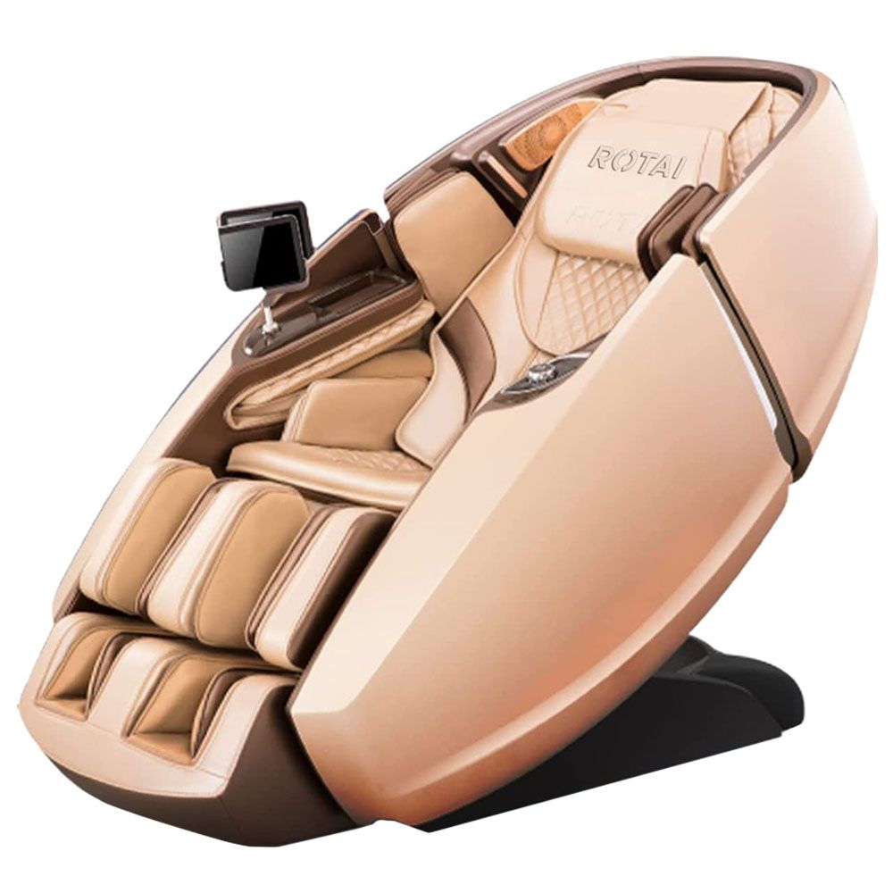 Rotai - Smart AI Control Full-Body Gemini Premium Massage Chair - Champagne