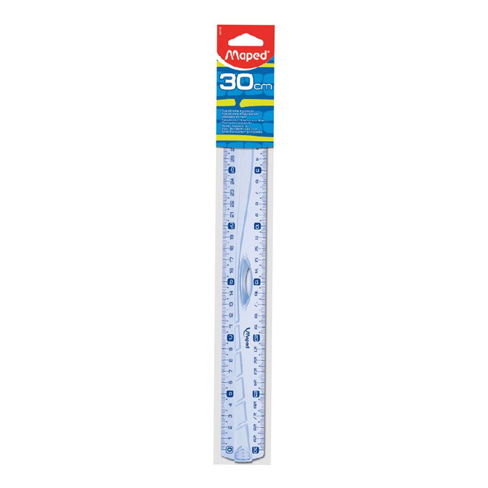 Maped - Geometric Grip Ruler (30cm)