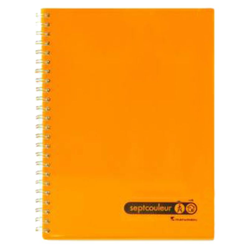 Maruman - Sept Couleur Notebook A5 80 Sheets - Orange