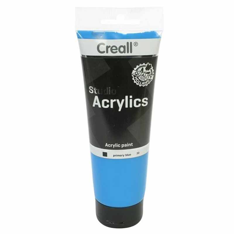 Creall - Coloring Paint Acrylic 250ml - Primary Blue
