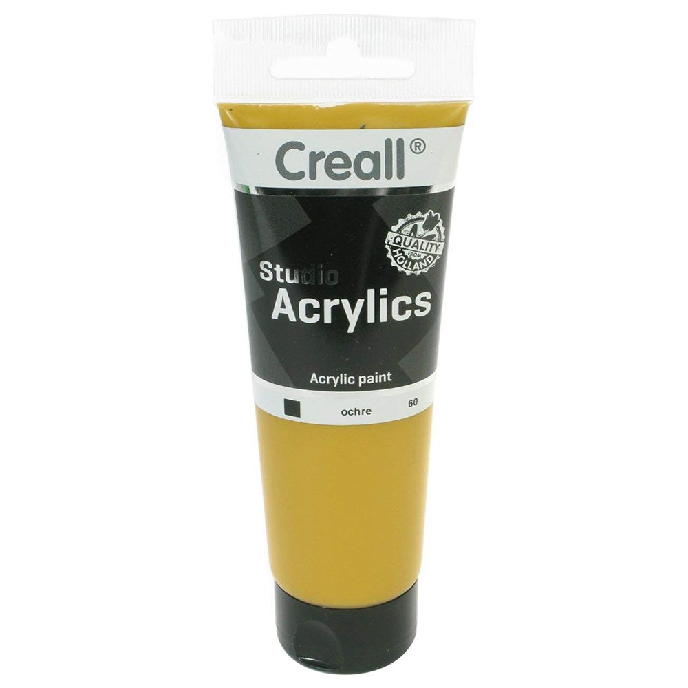 Creall - Acrylics Studio Tube 120ml 60 - Yellow Ochre