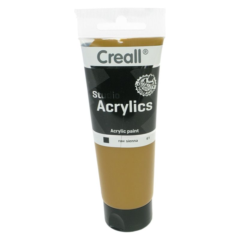 Creall - Acrylics Studio Tube 120ml 61 - Raw Sienna