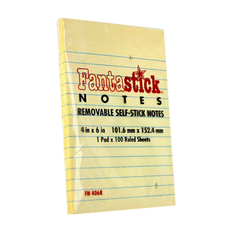 Fantastick - 12pcs Stick Notes 4x6"