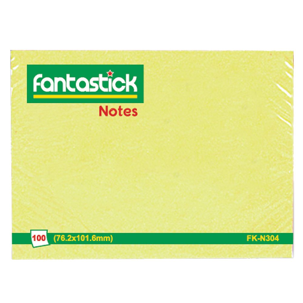 FantaStick - Stick Notes 3x4in - Yellow