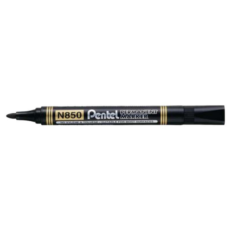 Pentel - 12pcs Marker Permanent Bullet Point - Black