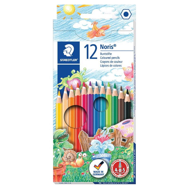 ستيدتلر ألوان خشبية عدد 12