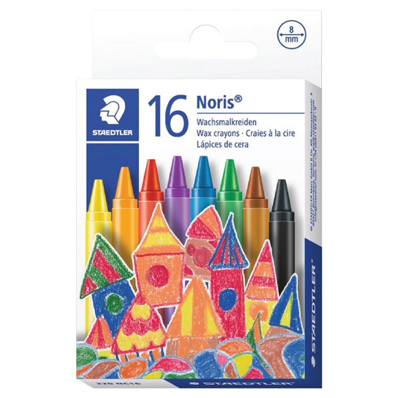 Staedtler - Noris Club Wax Crayon Set (16pcs)