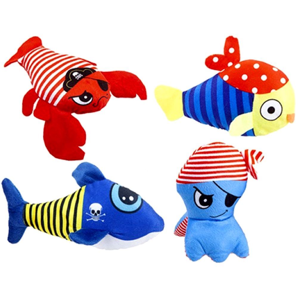 PMS - Pirate Sea Life Plush Assorted 1pc 18cm
