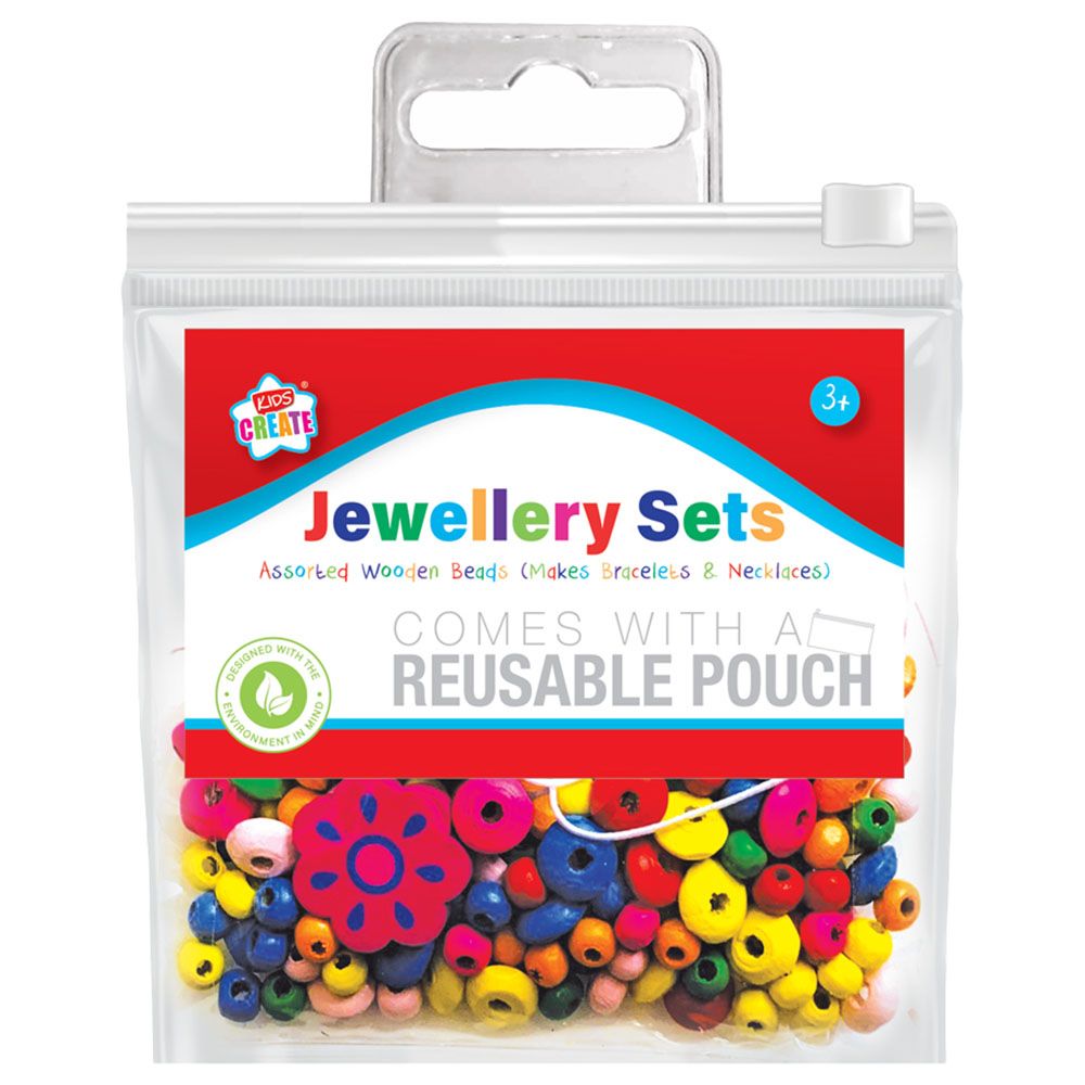 Design Group - Kids Create Assorted Wooden Beads Set