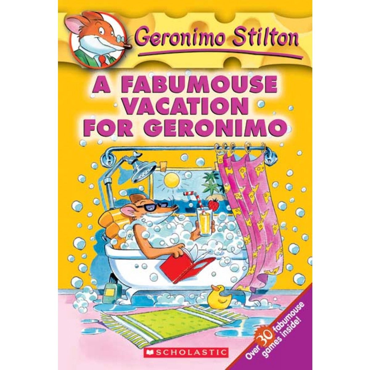 قصة الأطفال: A Fabumouse Vacation For Geronimo من ماركة سكولاستيك