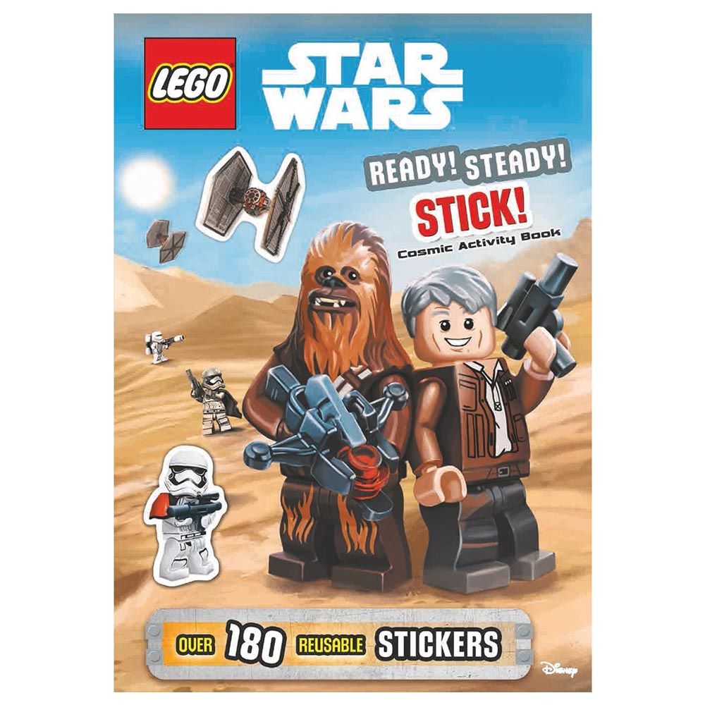ليغو - كتاب الأنشطة Star Wars Ready, Steady, Stick!