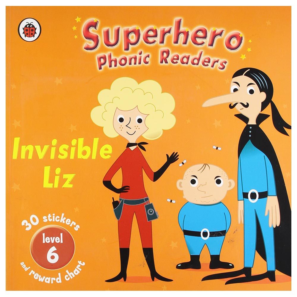 قصة Superhero Phonic Readers Invisible Liz
