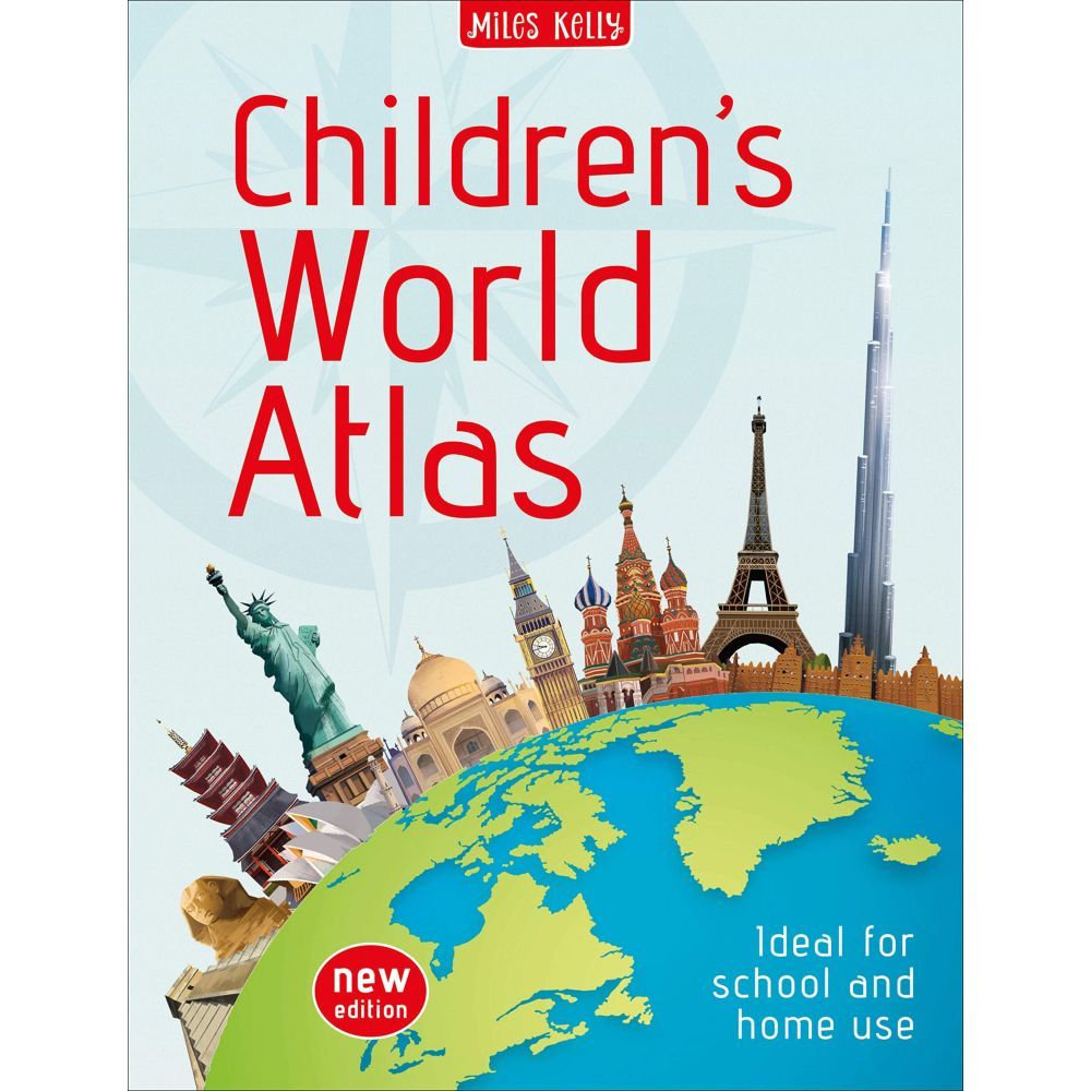 Miles Kelly Children's World Atlas - School & Home Use