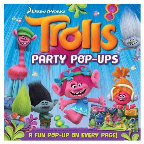 كتاب Trolls 3D Pop Scenes Party Pop Ups من كتب ايغلو