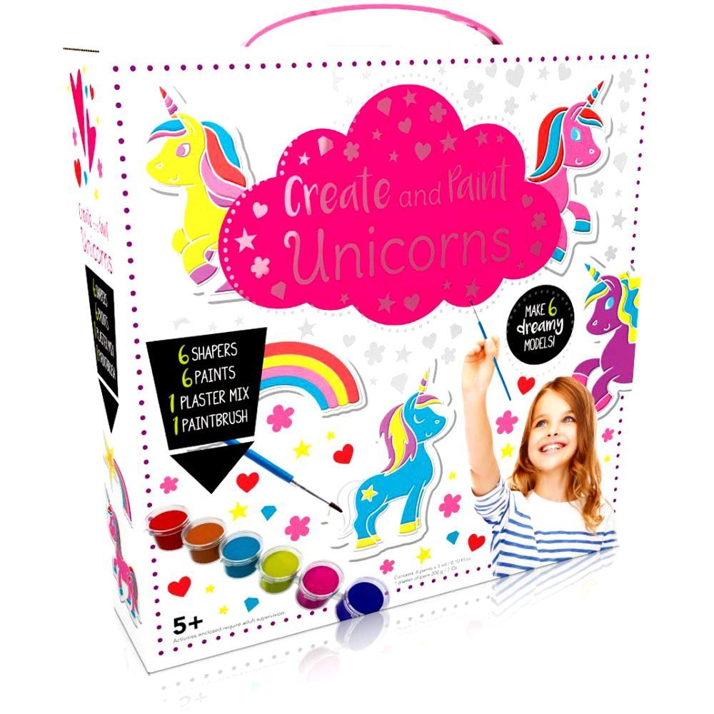 Create And Paint Unicorns Make Six Dreamy Models!