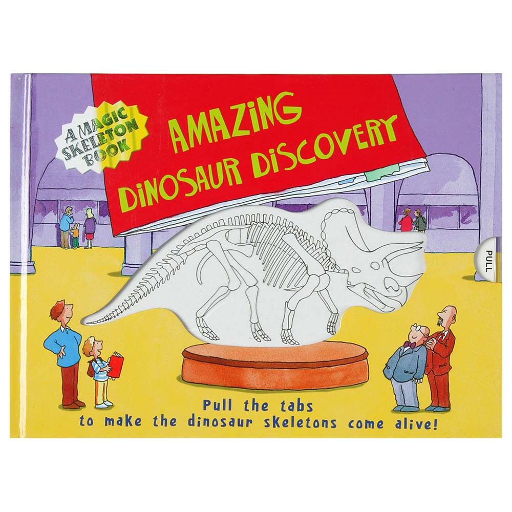 كتاب تلوين Magic Skeleton: Dinosaurs
