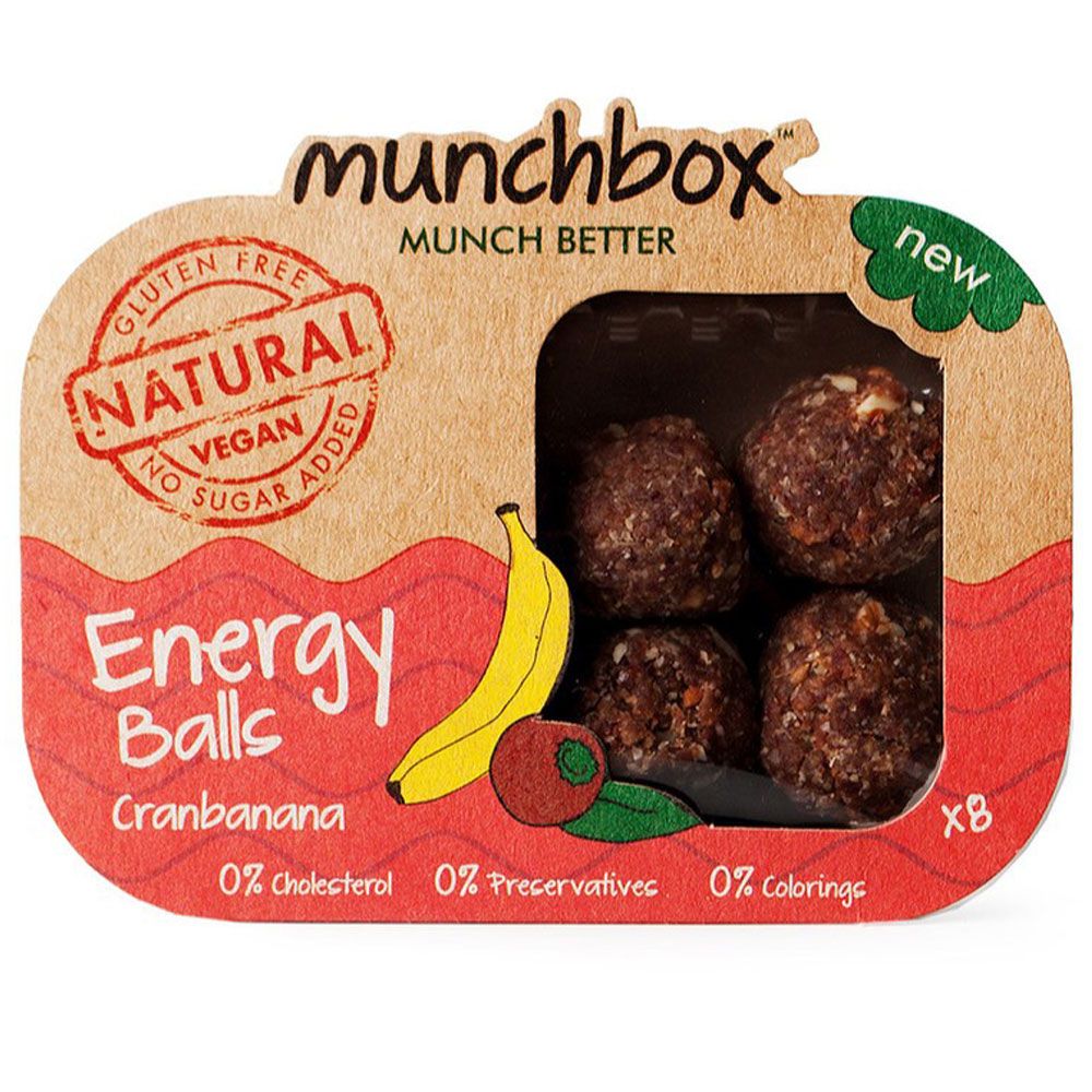 Munchbox - Energy Balls Cranbanana