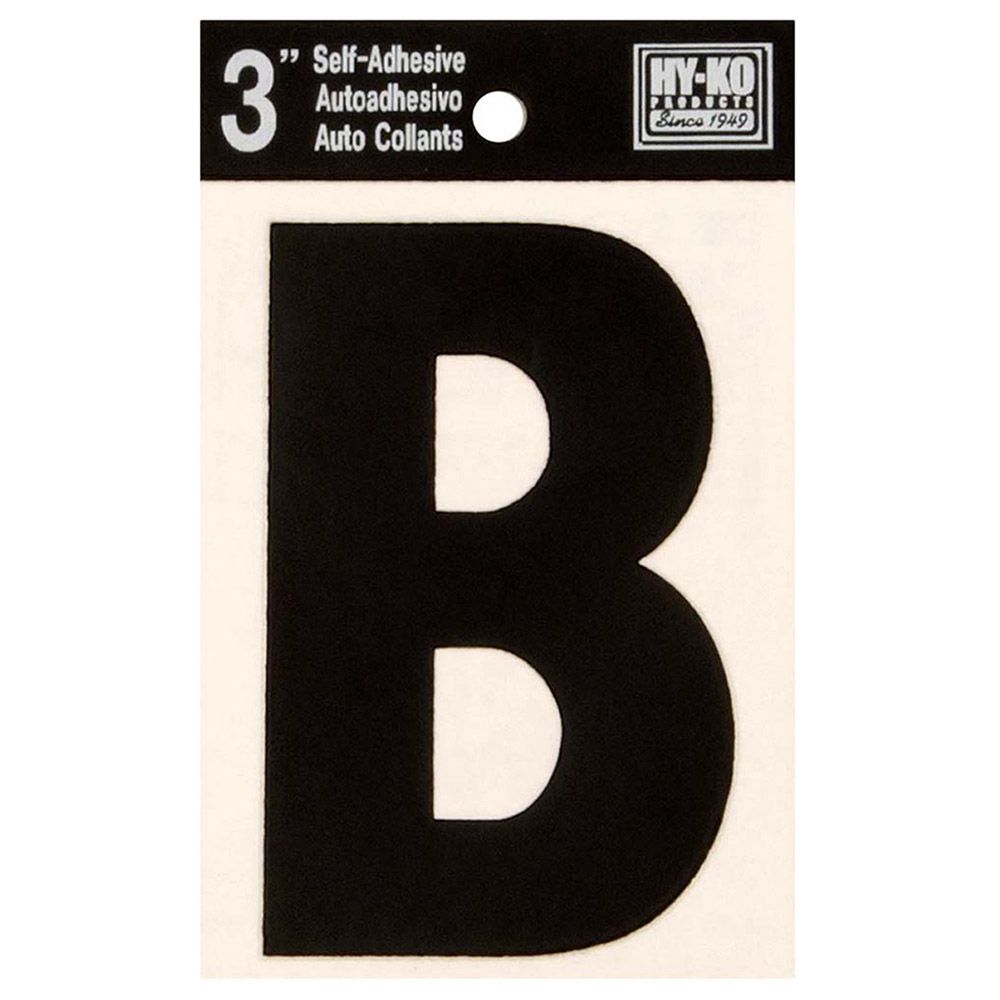 هاي-كو - حرف لاصق - 3 انش - حرف B