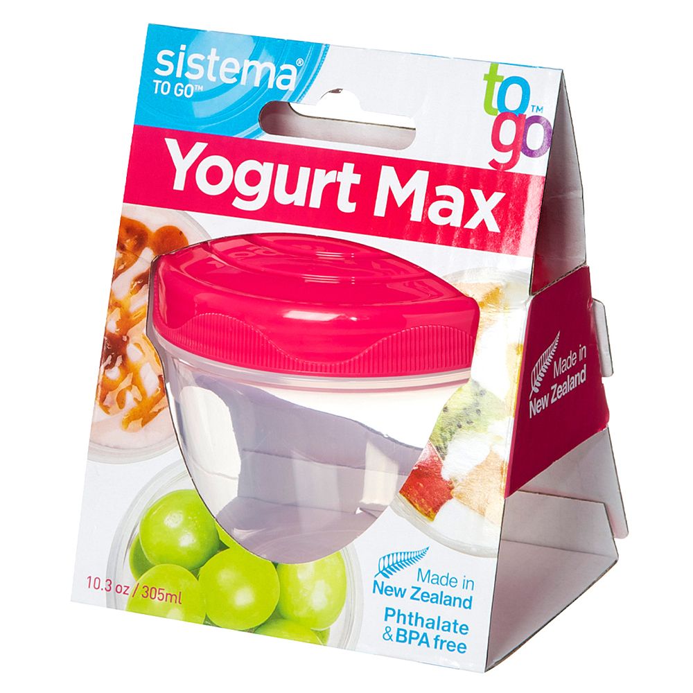 Sistema - Yogurt Max To Go 305ml - Pink