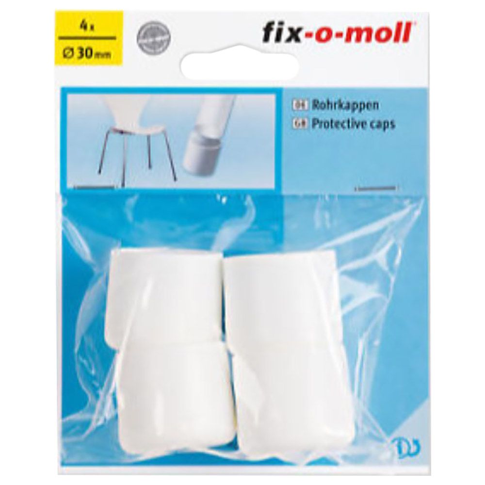 Fix-o-Moll Protective Caps White 30mm