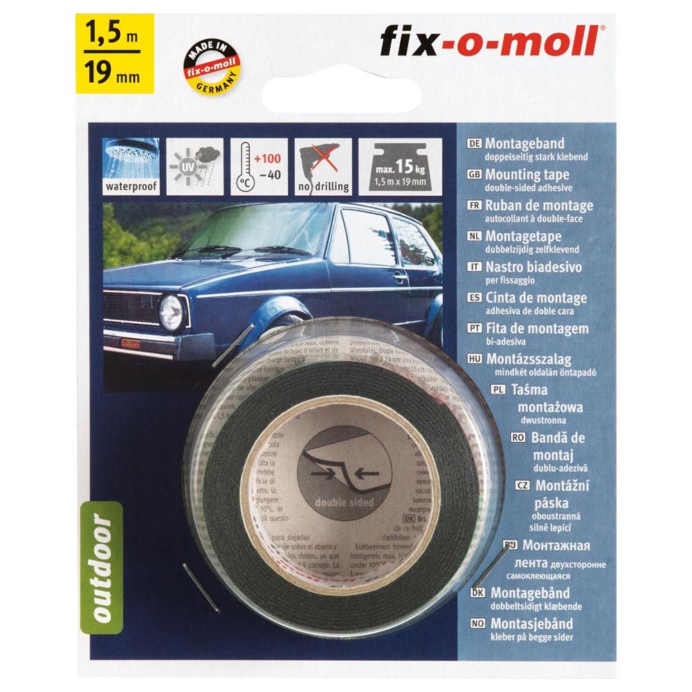 Fix-o-Moll Mounting Tape Outdoor