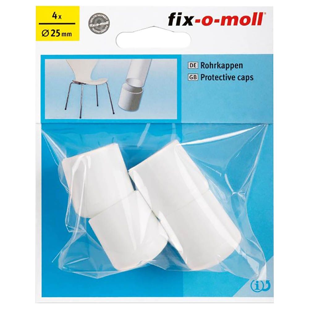 فيكس-أوه-مول - أغطية واقية 25 ملم - أبيض 